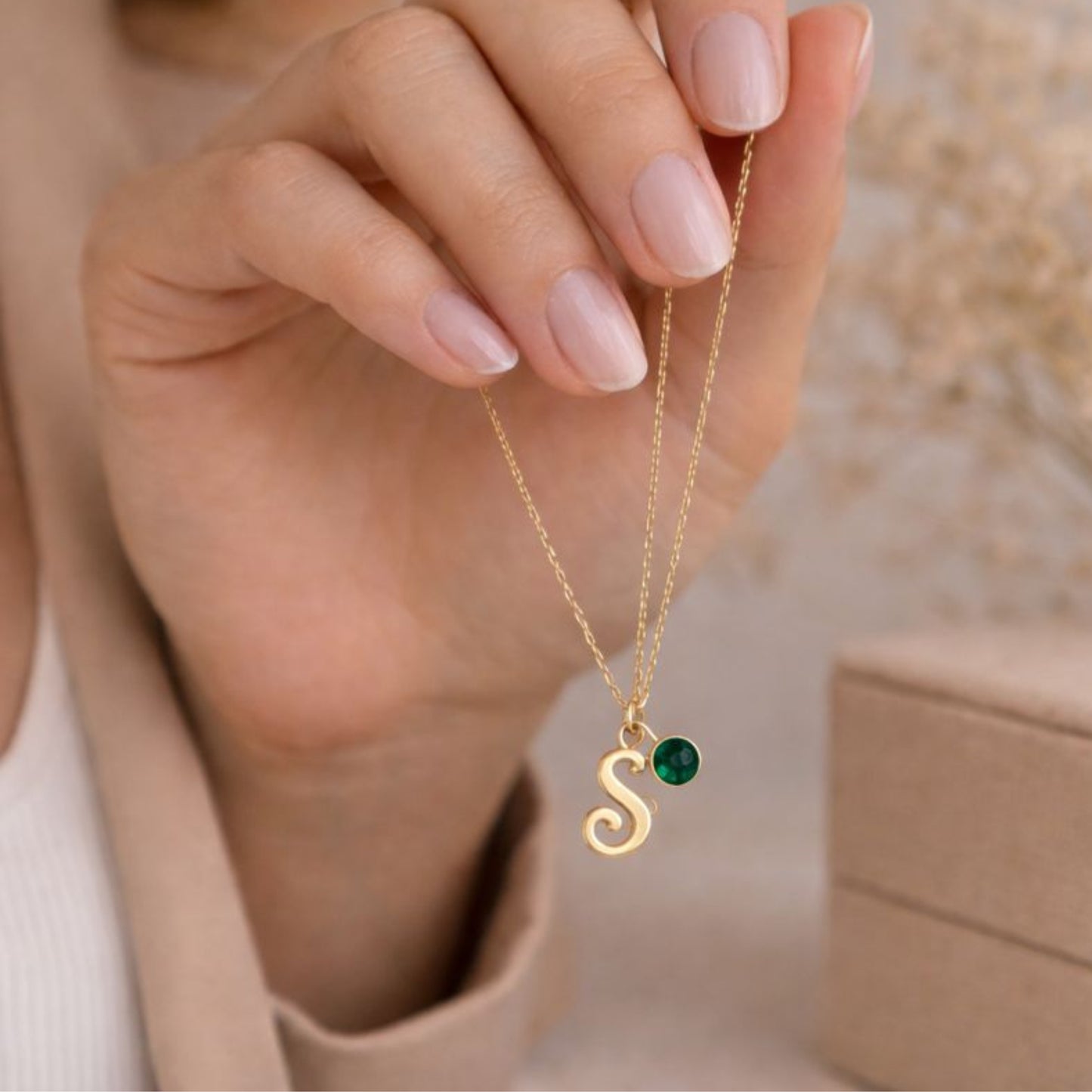 Minimalist Multicolor Stone Bracelet – Silver Color Chain, Everyday Gift Jewelry