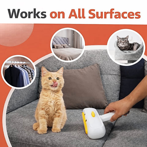Pet Hair Remover Roller – Reusable Lint Cleaner for Furniture,Lint Remover  Sofa, Clothes & Car | Easy Fur Removal Tool