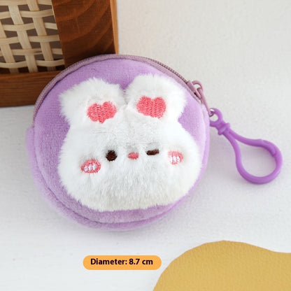 Cute Cartoon Plush Wallet Can Be Stored