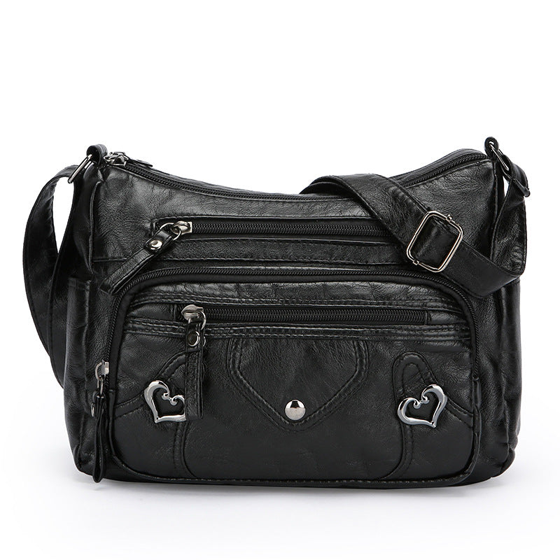 Versatile High-end Crossbody Bag With A Spacious Multi-layer Design
