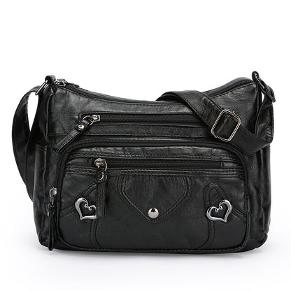 Versatile High-end Crossbody Bag With A Spacious Multi-layer Design