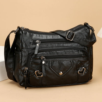 Versatile High-end Crossbody Bag With A Spacious Multi-layer Design