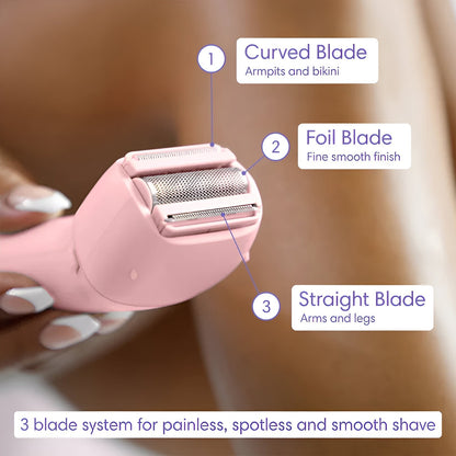 2 In 1 Electric Shaver for Women