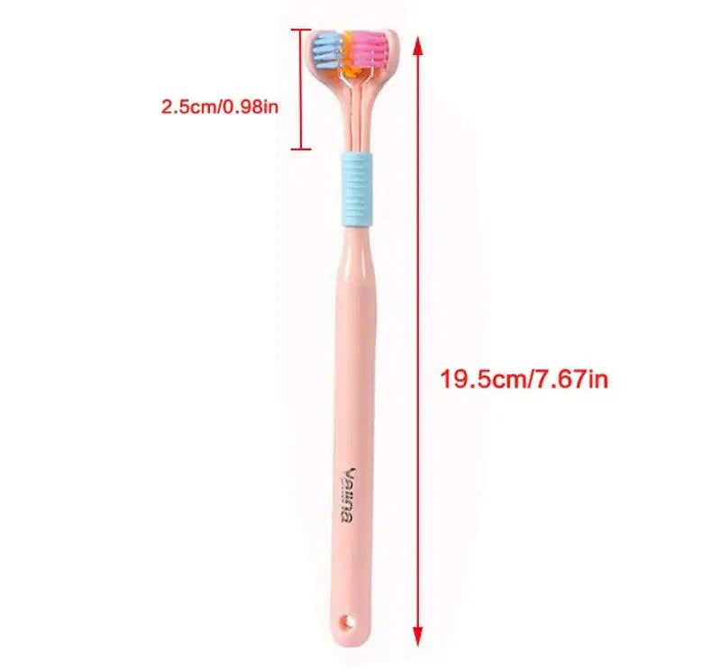 3 Sided Toothbrushes